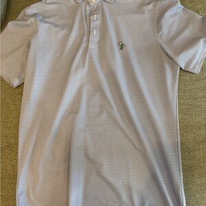 Classic Blue Patterned Polo Shirt